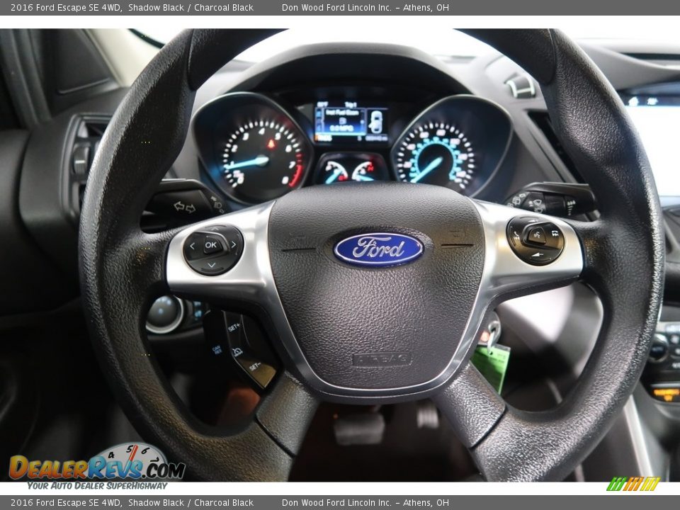 2016 Ford Escape SE 4WD Shadow Black / Charcoal Black Photo #15
