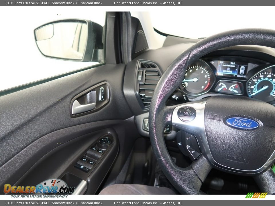 2016 Ford Escape SE 4WD Shadow Black / Charcoal Black Photo #16
