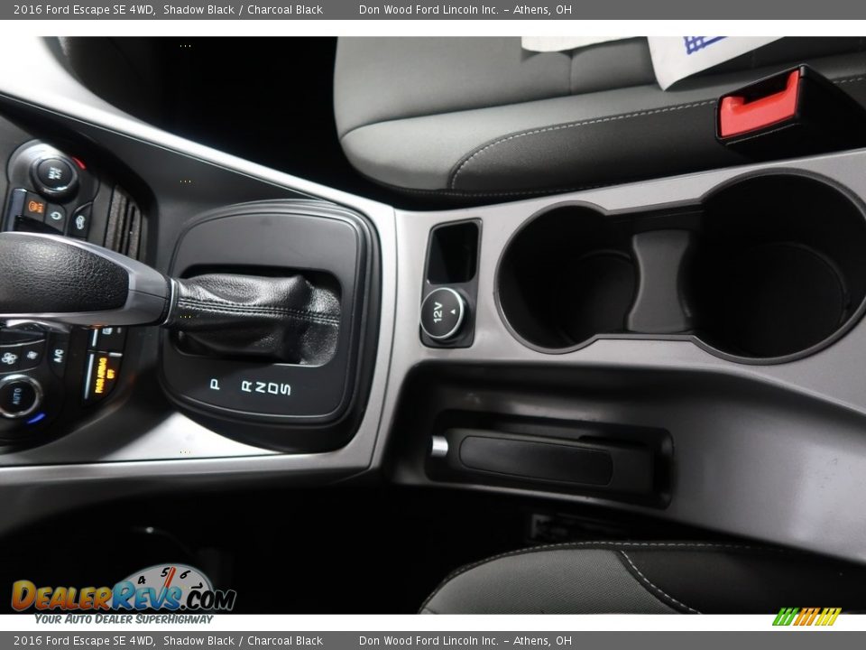 2016 Ford Escape SE 4WD Shadow Black / Charcoal Black Photo #22