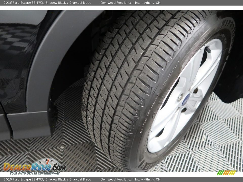 2016 Ford Escape SE 4WD Shadow Black / Charcoal Black Photo #24