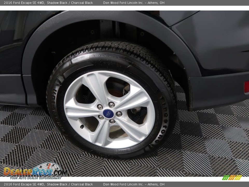 2016 Ford Escape SE 4WD Shadow Black / Charcoal Black Photo #27
