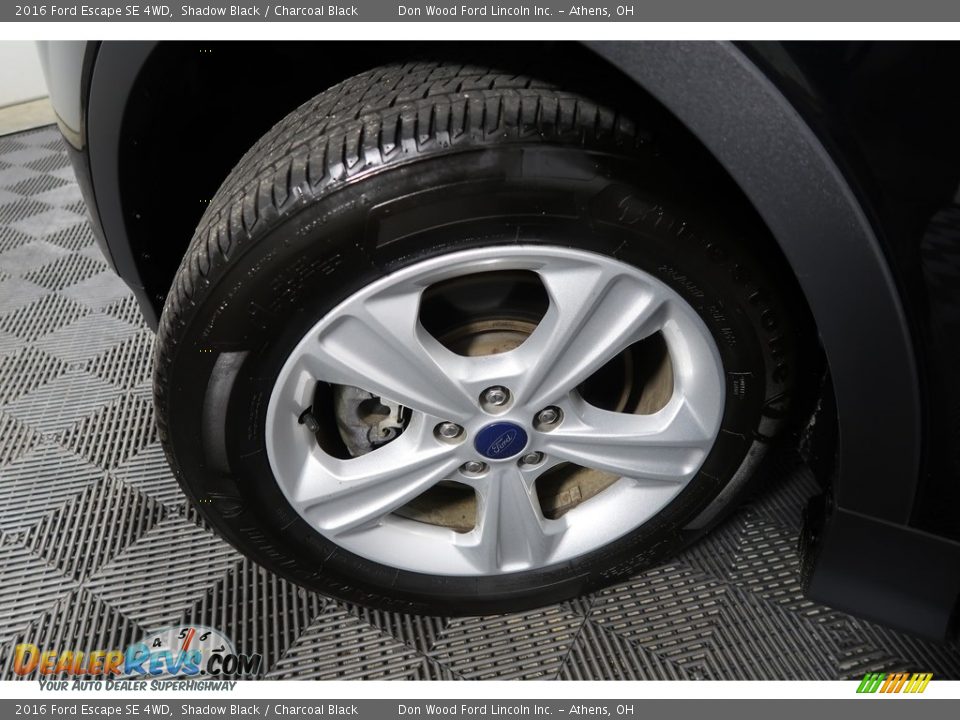 2016 Ford Escape SE 4WD Shadow Black / Charcoal Black Photo #28