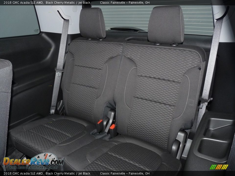 2018 GMC Acadia SLE AWD Black Cherry Metallic / Jet Black Photo #8