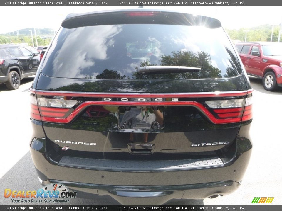 2018 Dodge Durango Citadel AWD DB Black Crystal / Black Photo #4
