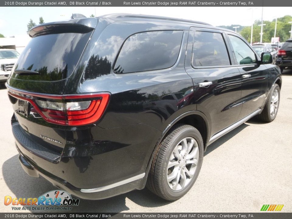 2018 Dodge Durango Citadel AWD DB Black Crystal / Black Photo #5