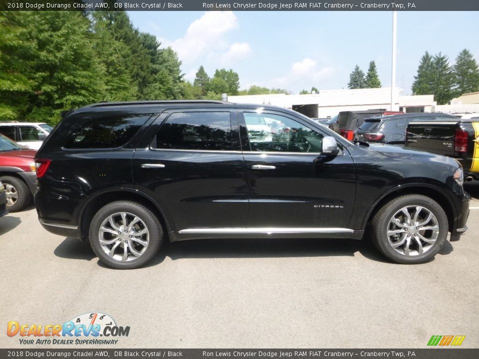 2018 Dodge Durango Citadel AWD DB Black Crystal / Black Photo #6