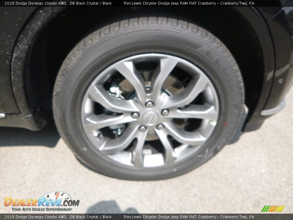 2018 Dodge Durango Citadel AWD DB Black Crystal / Black Photo #9