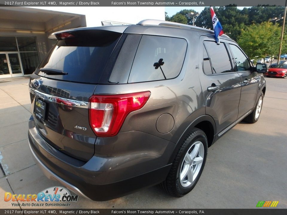 2017 Ford Explorer XLT 4WD Magnetic / Ebony Black Photo #2