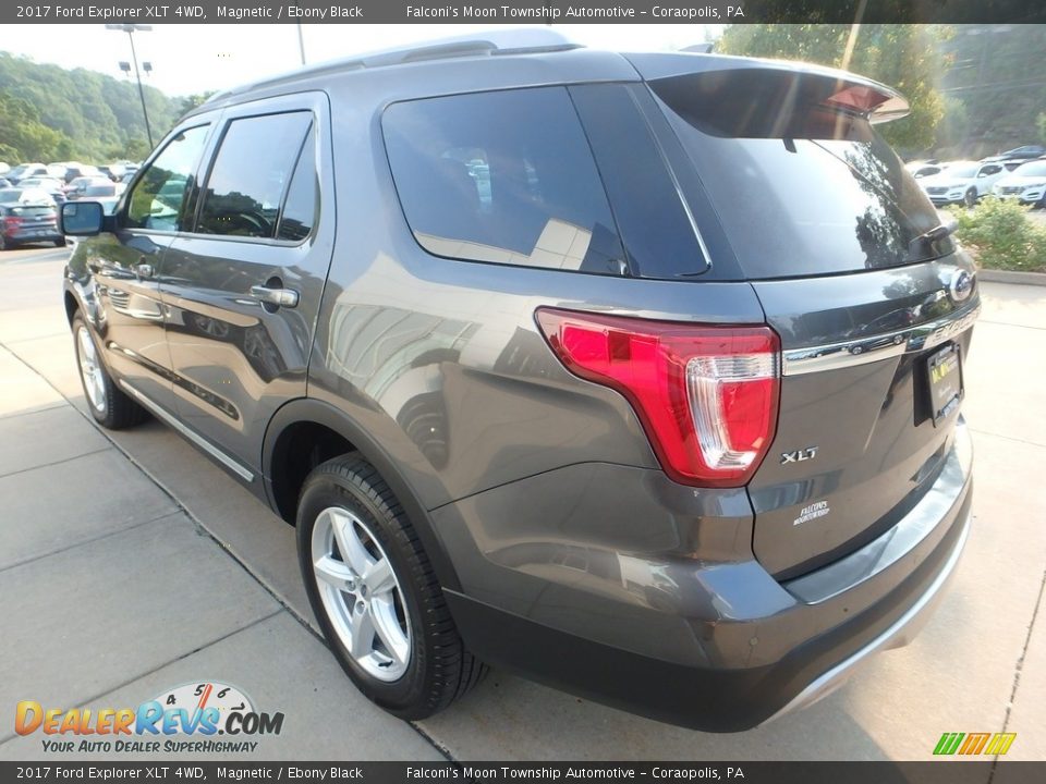 2017 Ford Explorer XLT 4WD Magnetic / Ebony Black Photo #5