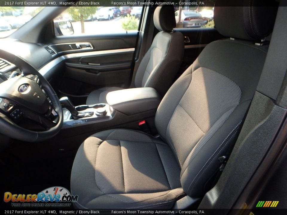 2017 Ford Explorer XLT 4WD Magnetic / Ebony Black Photo #15