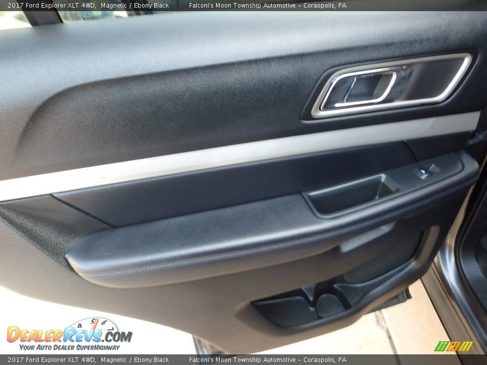 2017 Ford Explorer XLT 4WD Magnetic / Ebony Black Photo #19