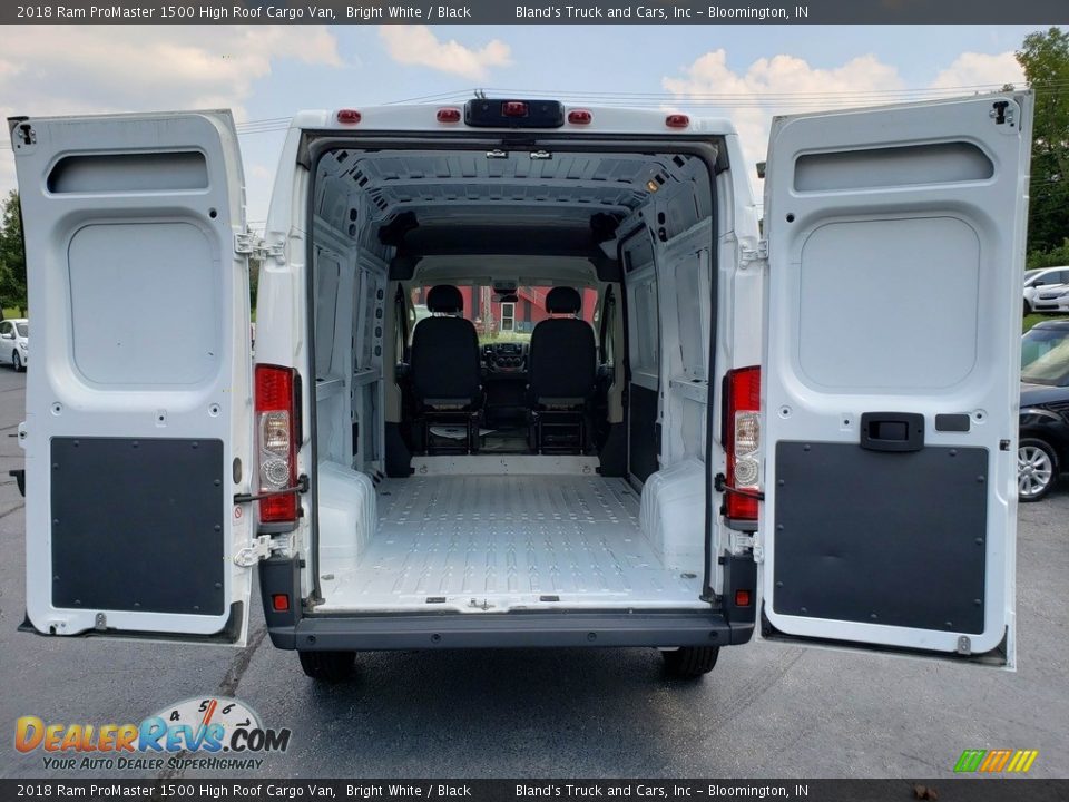 2018 Ram ProMaster 1500 High Roof Cargo Van Bright White / Black Photo #23