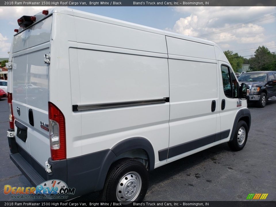 2018 Ram ProMaster 1500 High Roof Cargo Van Bright White / Black Photo #25