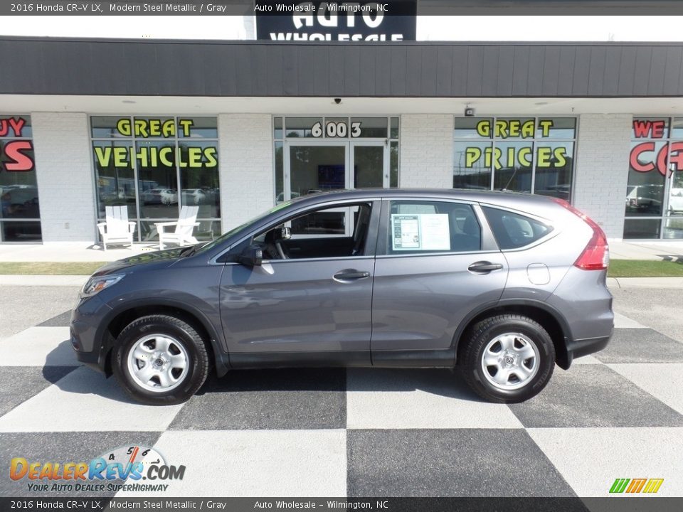 2016 Honda CR-V LX Modern Steel Metallic / Gray Photo #1