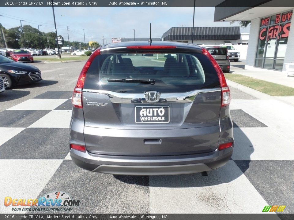 2016 Honda CR-V LX Modern Steel Metallic / Gray Photo #4