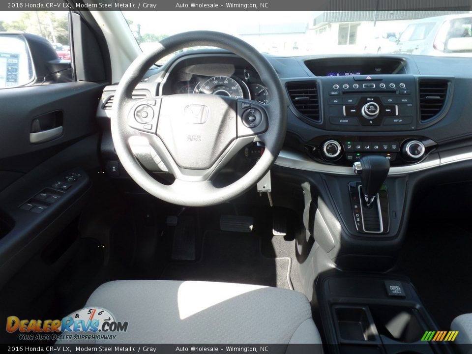 2016 Honda CR-V LX Modern Steel Metallic / Gray Photo #15