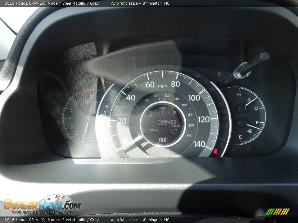 2016 Honda CR-V LX Modern Steel Metallic / Gray Photo #16