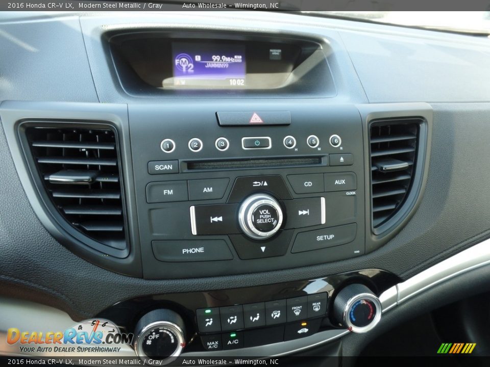 2016 Honda CR-V LX Modern Steel Metallic / Gray Photo #17