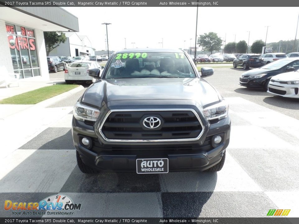 2017 Toyota Tacoma SR5 Double Cab Magnetic Gray Metallic / TRD Graphite Photo #2