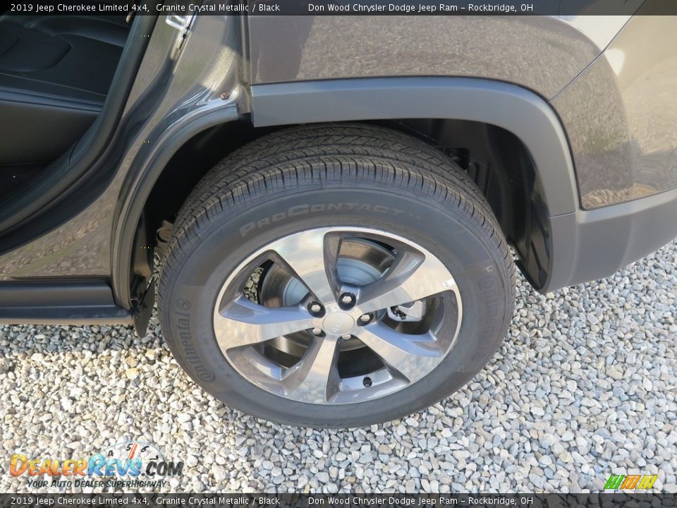 2019 Jeep Cherokee Limited 4x4 Granite Crystal Metallic / Black Photo #23