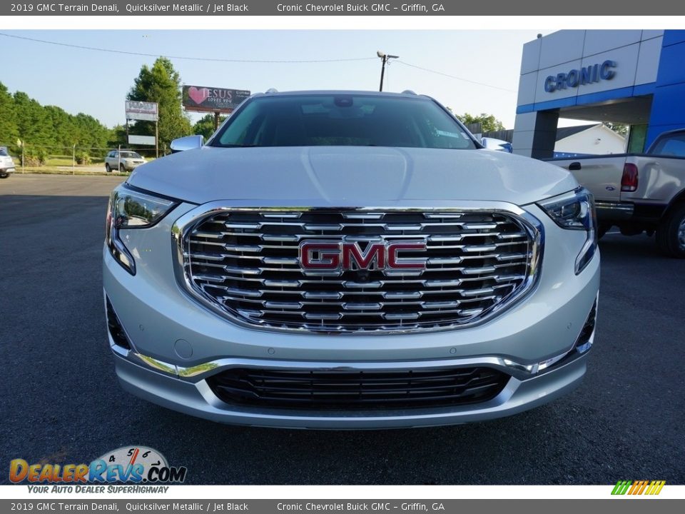 2019 GMC Terrain Denali Quicksilver Metallic / Jet Black Photo #2