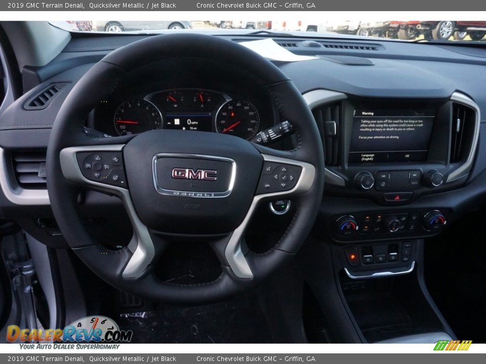 2019 GMC Terrain Denali Quicksilver Metallic / Jet Black Photo #5