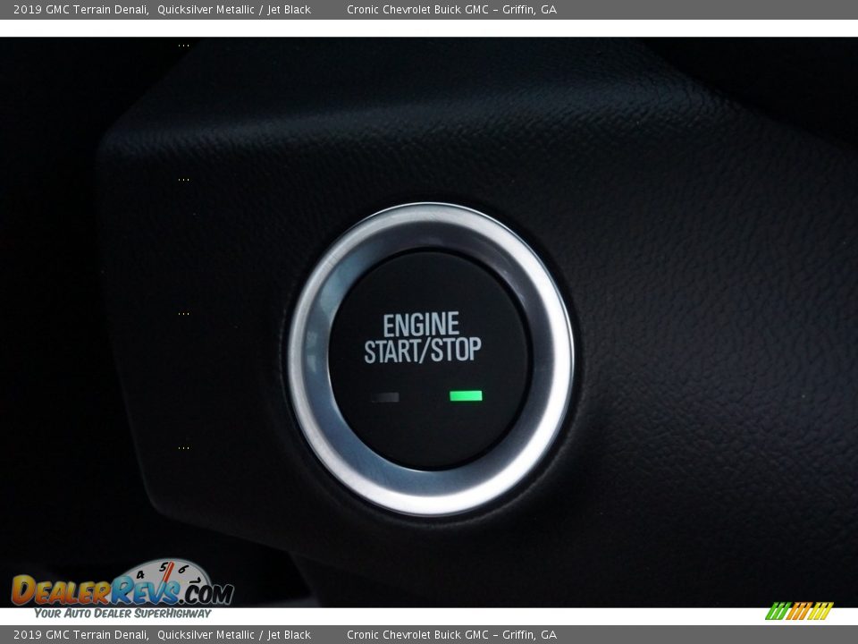 2019 GMC Terrain Denali Quicksilver Metallic / Jet Black Photo #8
