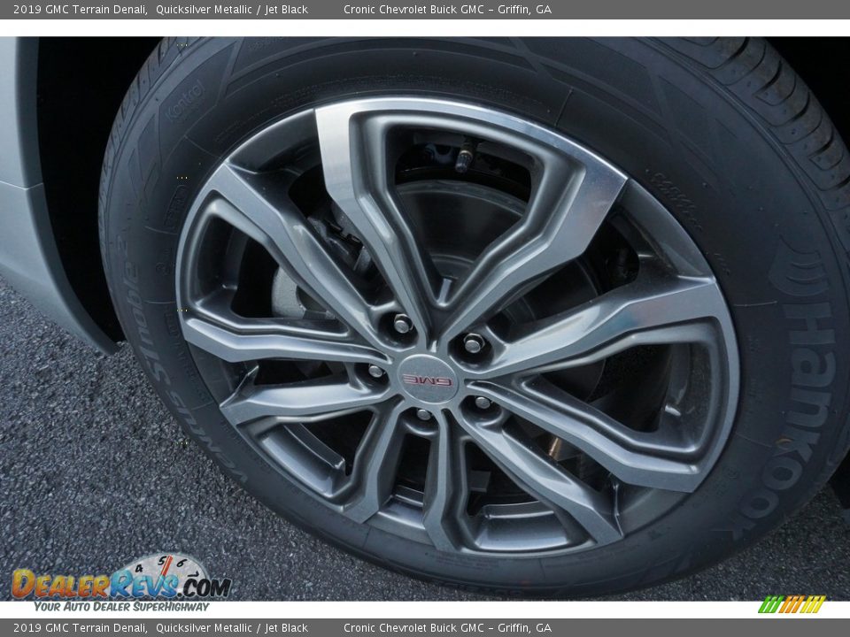 2019 GMC Terrain Denali Quicksilver Metallic / Jet Black Photo #9