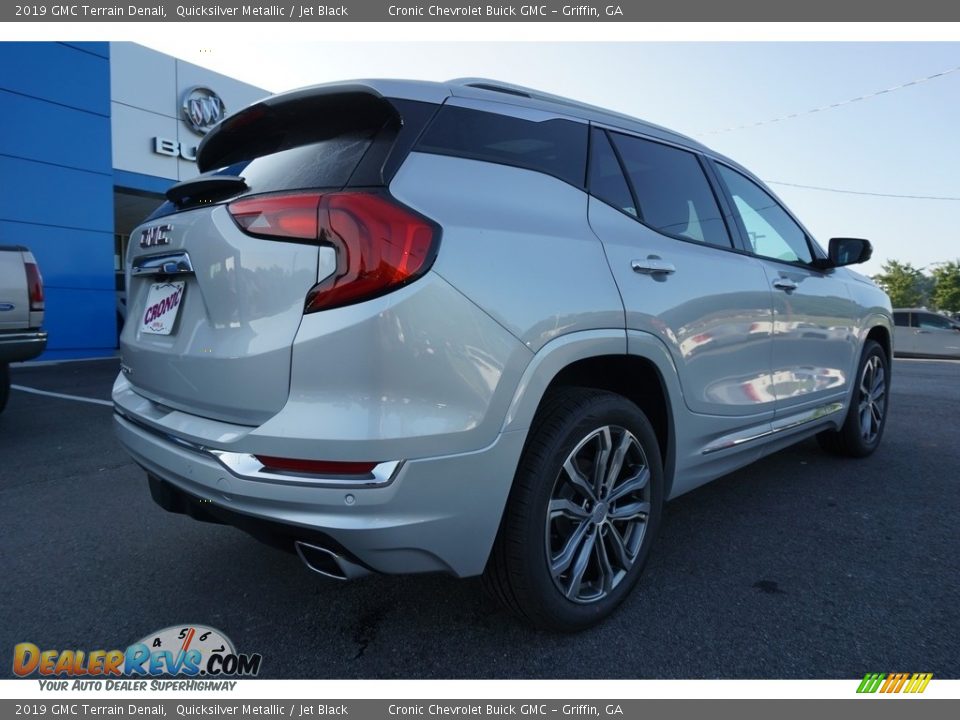 2019 GMC Terrain Denali Quicksilver Metallic / Jet Black Photo #12