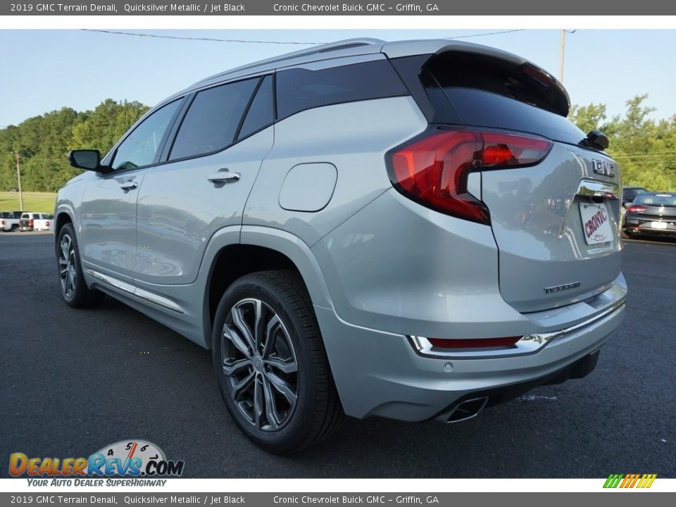 2019 GMC Terrain Denali Quicksilver Metallic / Jet Black Photo #14