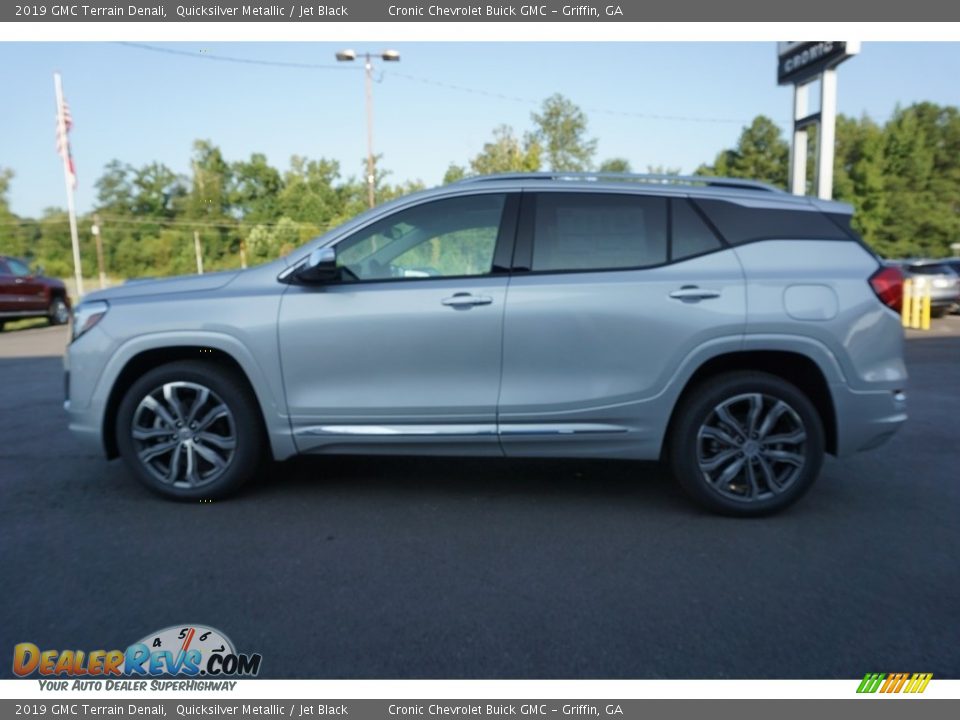 2019 GMC Terrain Denali Quicksilver Metallic / Jet Black Photo #15