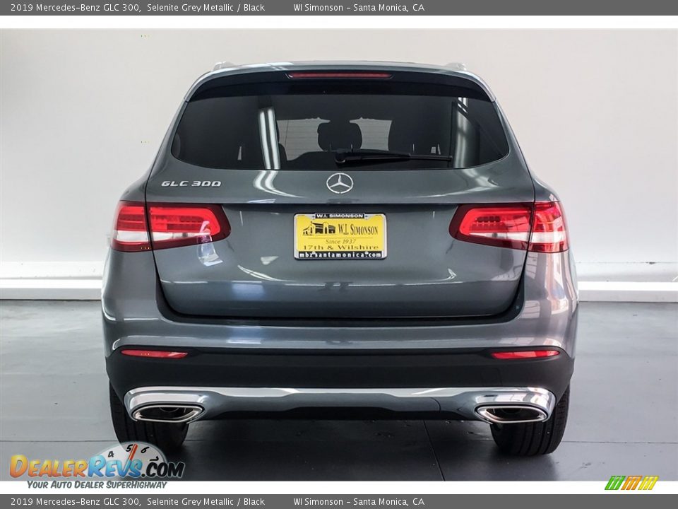 2019 Mercedes-Benz GLC 300 Selenite Grey Metallic / Black Photo #3