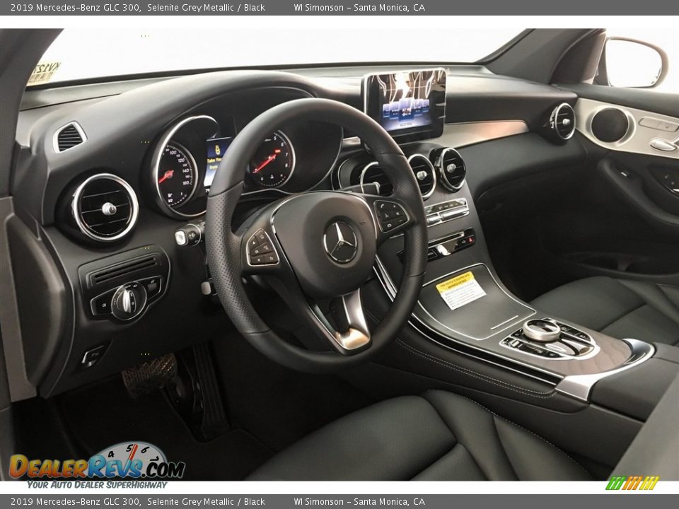 2019 Mercedes-Benz GLC 300 Selenite Grey Metallic / Black Photo #4