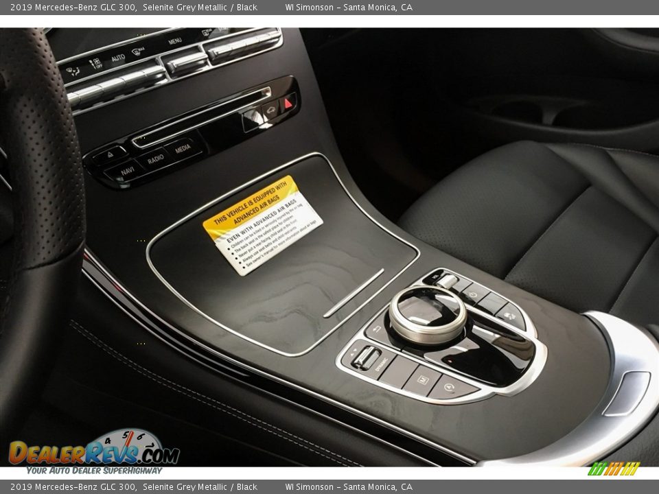 2019 Mercedes-Benz GLC 300 Selenite Grey Metallic / Black Photo #7