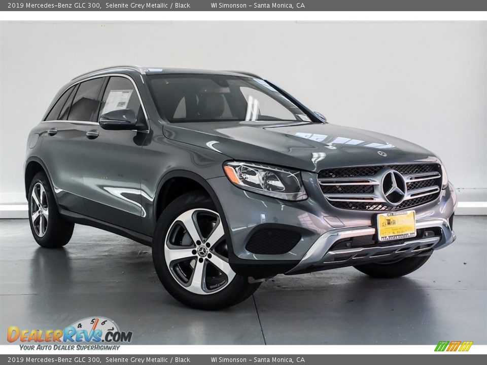 2019 Mercedes-Benz GLC 300 Selenite Grey Metallic / Black Photo #12