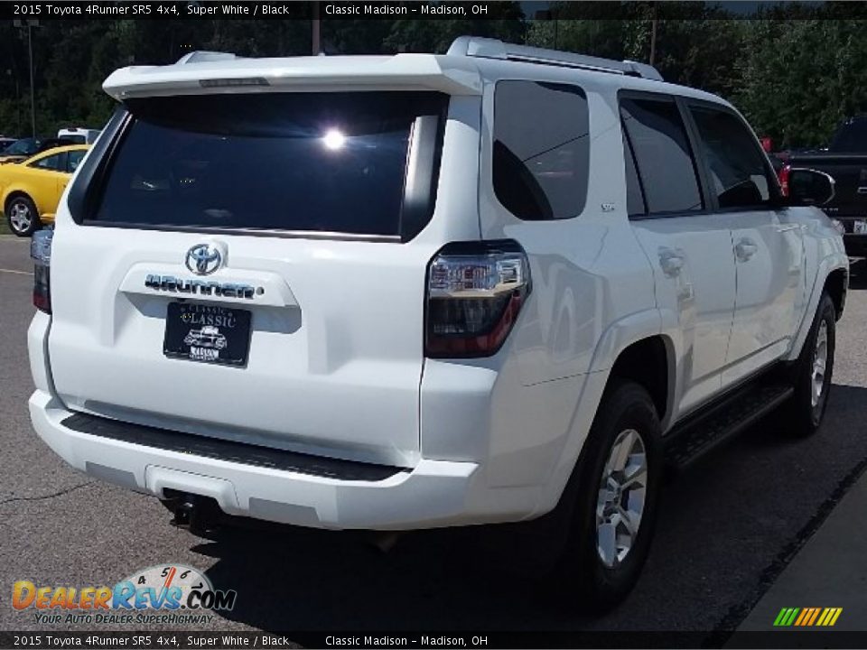 2015 Toyota 4Runner SR5 4x4 Super White / Black Photo #1
