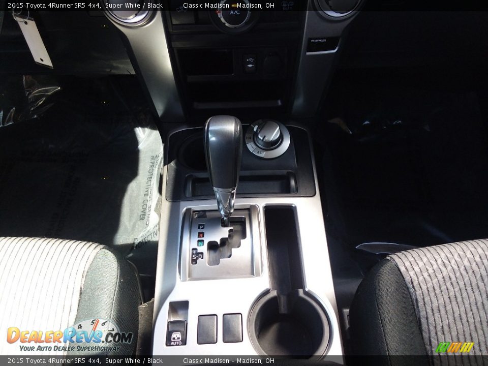 2015 Toyota 4Runner SR5 4x4 Super White / Black Photo #19