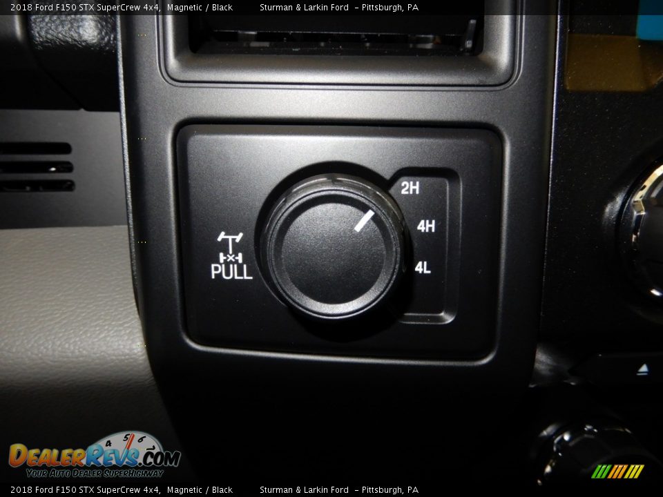 2018 Ford F150 STX SuperCrew 4x4 Magnetic / Black Photo #12