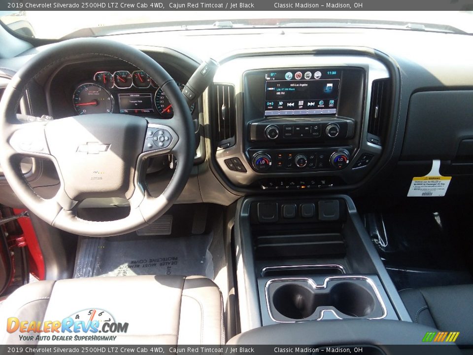 2019 Chevrolet Silverado 2500HD LTZ Crew Cab 4WD Cajun Red Tintcoat / Jet Black Photo #5