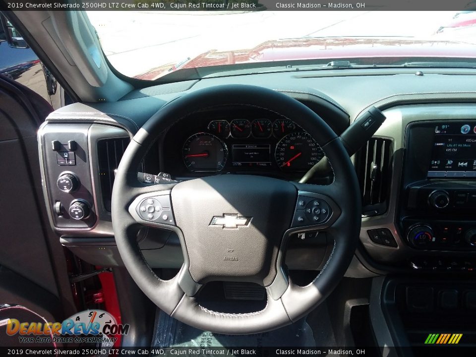 2019 Chevrolet Silverado 2500HD LTZ Crew Cab 4WD Cajun Red Tintcoat / Jet Black Photo #6