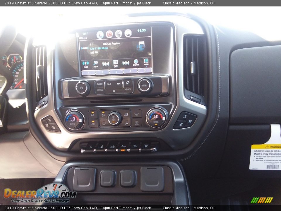 2019 Chevrolet Silverado 2500HD LTZ Crew Cab 4WD Cajun Red Tintcoat / Jet Black Photo #9