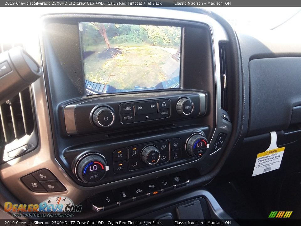 2019 Chevrolet Silverado 2500HD LTZ Crew Cab 4WD Cajun Red Tintcoat / Jet Black Photo #10