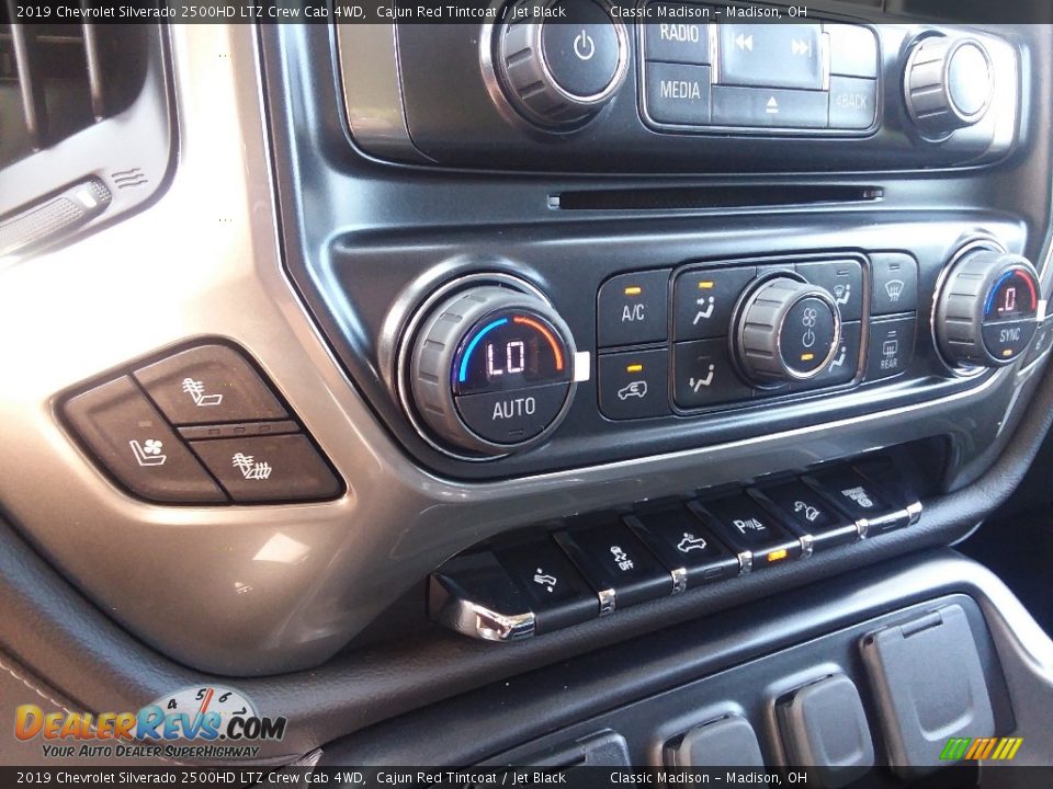 2019 Chevrolet Silverado 2500HD LTZ Crew Cab 4WD Cajun Red Tintcoat / Jet Black Photo #12