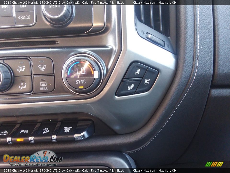 2019 Chevrolet Silverado 2500HD LTZ Crew Cab 4WD Cajun Red Tintcoat / Jet Black Photo #13