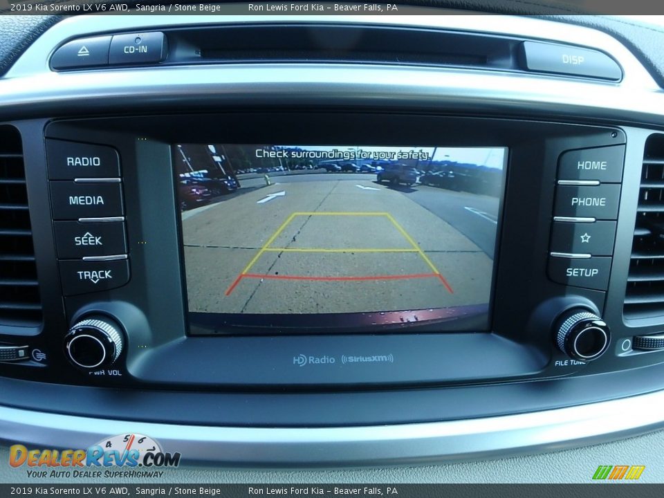 2019 Kia Sorento LX V6 AWD Sangria / Stone Beige Photo #20
