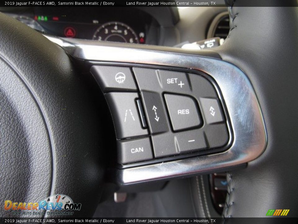 2019 Jaguar F-PACE S AWD Steering Wheel Photo #29