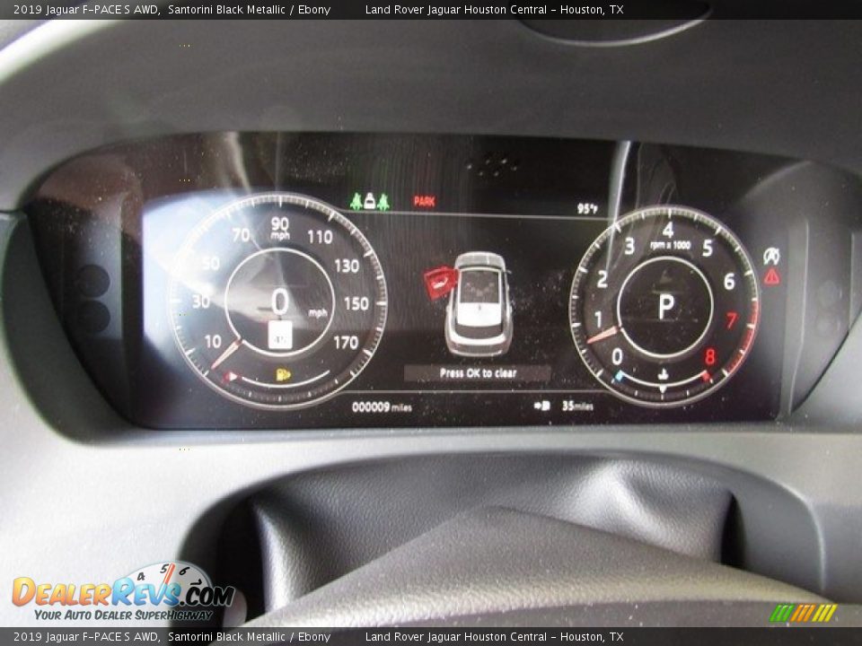 2019 Jaguar F-PACE S AWD Gauges Photo #30