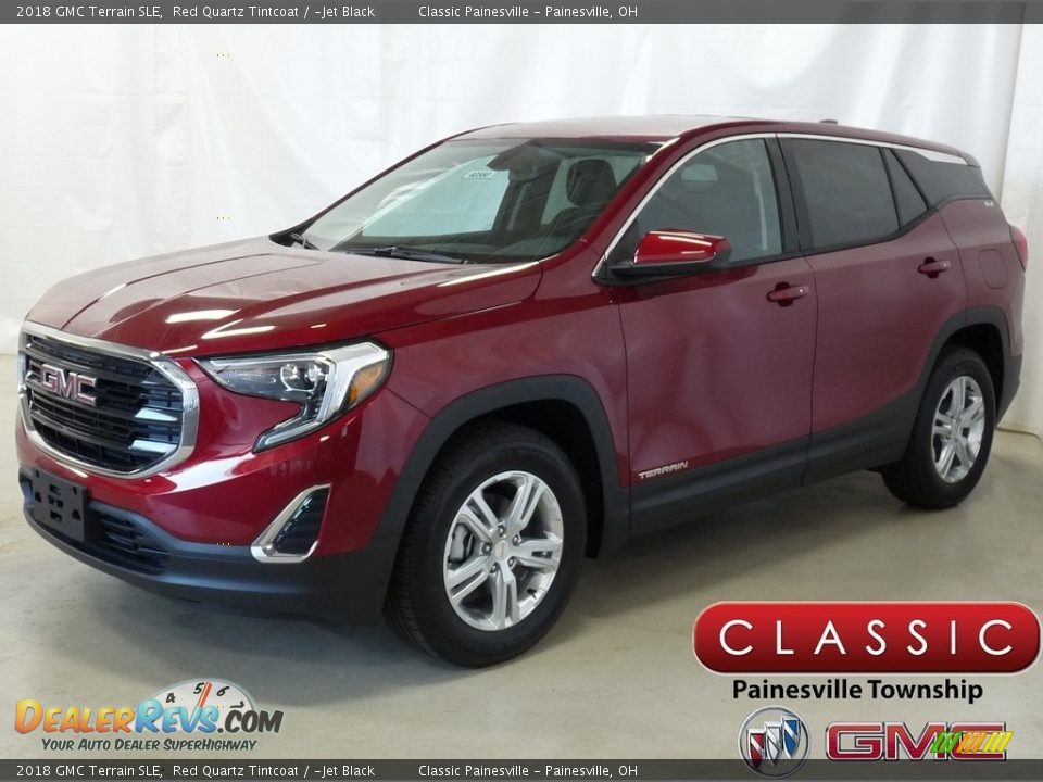 2018 GMC Terrain SLE Red Quartz Tintcoat / ­Jet Black Photo #1