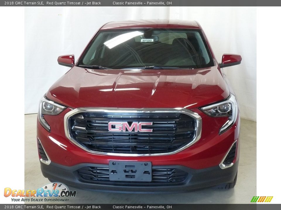 2018 GMC Terrain SLE Red Quartz Tintcoat / ­Jet Black Photo #4