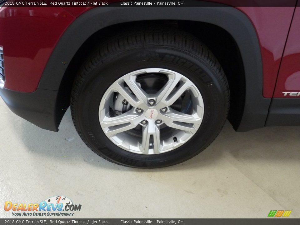 2018 GMC Terrain SLE Red Quartz Tintcoat / ­Jet Black Photo #5